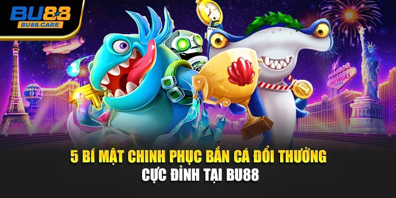 5 Bí Mật Chinh Phục Bắn Cá Đổi Thưởng Cực Đỉnh Tại BU88