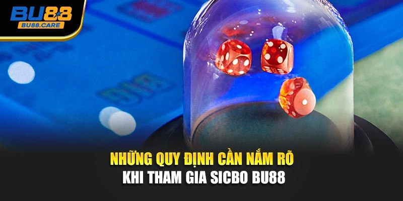 Những quy định cần nắm rõ khi tham gia Sicbo BU88